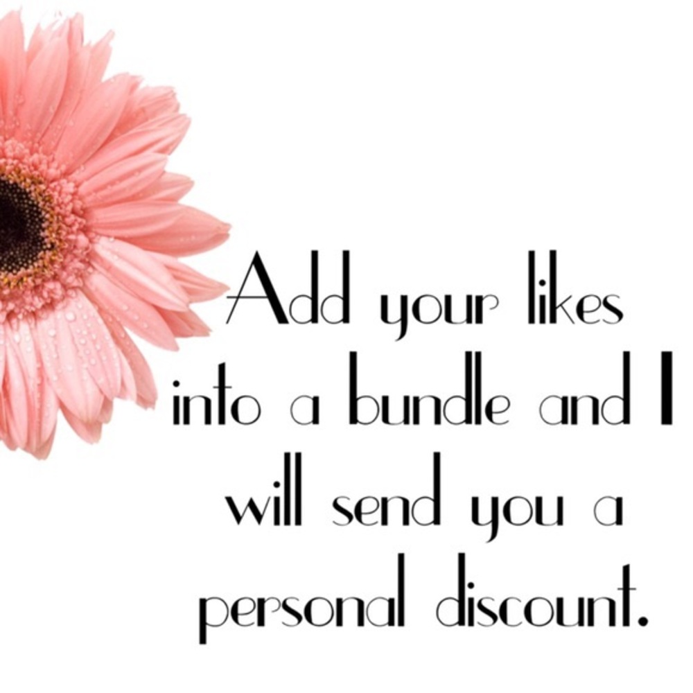 Make a bundle & I’ll send you a personal offer! 🔅